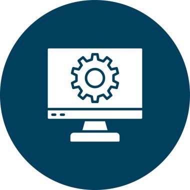 vektör dizüstü simgesi illüstrasyonu