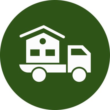 - Araba. Web simgesi basit illüstrasyon