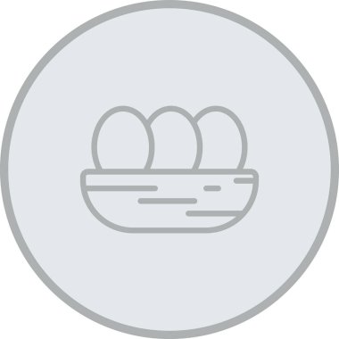 ekmek simgesi, vektör illüstrasyonu