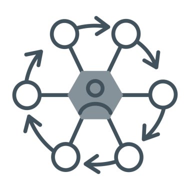 Web ve mobil için vektör simgesi