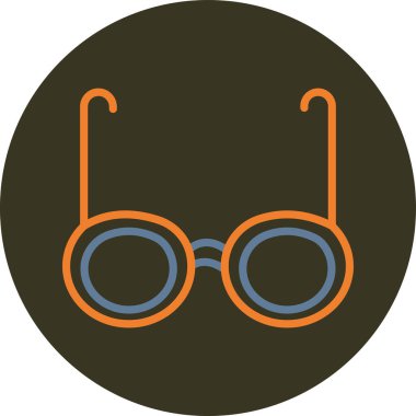 vektör gözlüğü resimleme