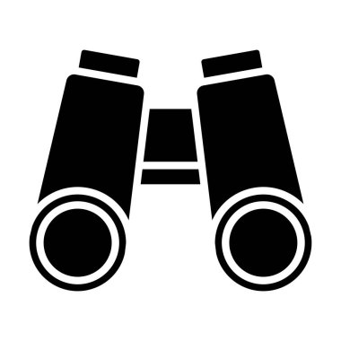 dürbün web simgesi, vektör çizim