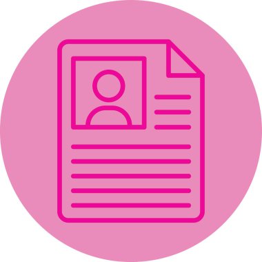 Bir kadının vektör illüstrasyonu