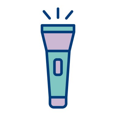 Kokteyl ikonu vektör illüstrasyonu