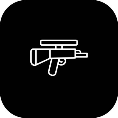 Beyaz arkaplanda izole edilmiş vektör simgesi, logo illüstrasyonu