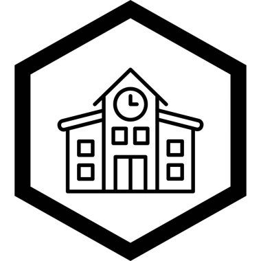 Modern eğitim ikonunun vektör illüstrasyonu