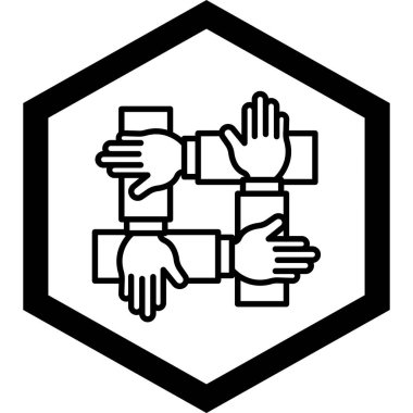 Virüsün bir simgesinin vektör çizimi