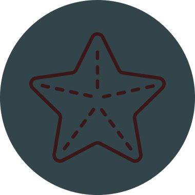 yıldız simgesi, vektör çizimi