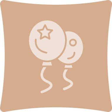 Şirin bir çizgi film karakterinin vektör çizimi