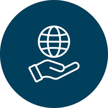 genel ağ simgesi çizimi