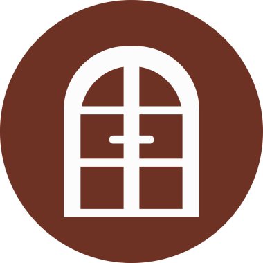 Moda biçimi izole edilmiş arkaplan simgesi