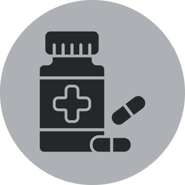 vektör tıbbi simgesi illüstrasyonu