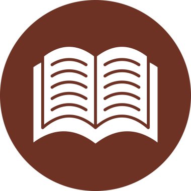 kitap simgesi, eğitim konsepti, vektör illüstrasyonu