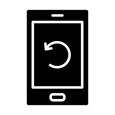 mobil simge vektör illüstrasyonu