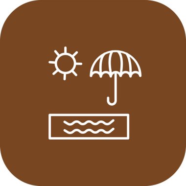 Hava simgesinin vektör illüstrasyonu