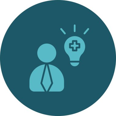 İş simgesinin vektör illüstrasyonu