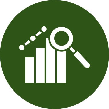 Analiz simgesi. Basit resimleme