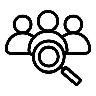 Takım simgesi vektör illüstrasyonu