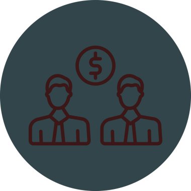 iş simgesi, vektör resimleme