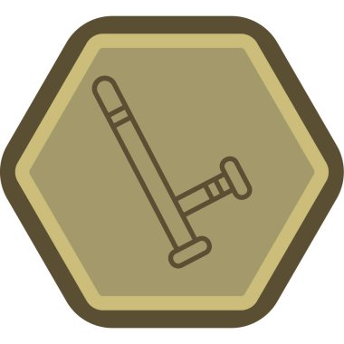 Çekiç vektör simgesi modern basit vektör çizimi