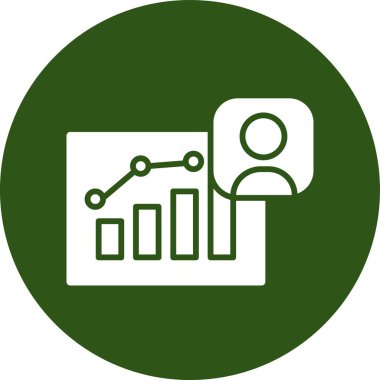 iş konsepti ikon vektör illüstrasyonu