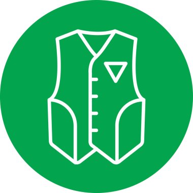 Bir simgenin vektör illüstrasyonu