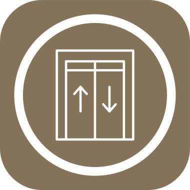 çıkış simgesi çizimi