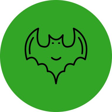 Cadılar Bayramı ikon vektör illüstrasyonu