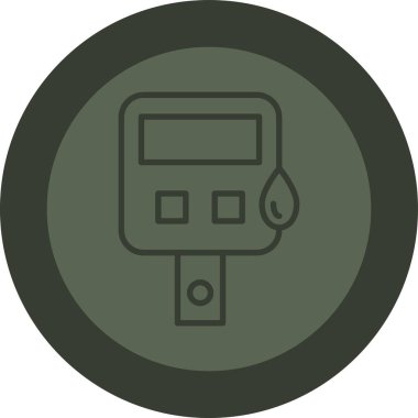 Modern b 'nin vektör illüstrasyonu eksik simgesi