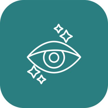 Göz vektörü resimleme simgesi