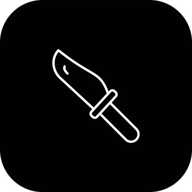 boya fırçası simgesi, vektör illüstrasyonu