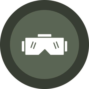 Modern b 'nin vektör illüstrasyonunda vr' nin eksik simgesi