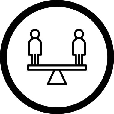 Seo simgesinin vektör illüstrasyonu