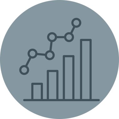 Modern simgenin vektör illüstrasyonu, grafik