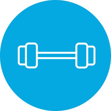 dambıl simgesi, vektör illüstrasyonu