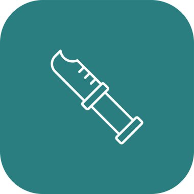 Şırınga simgesi, vektör illüstrasyonu