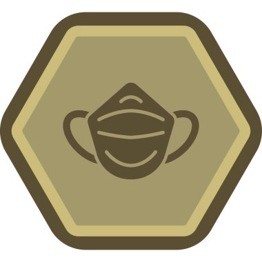 Kupa ikonu. düz dizayn biçimi 10