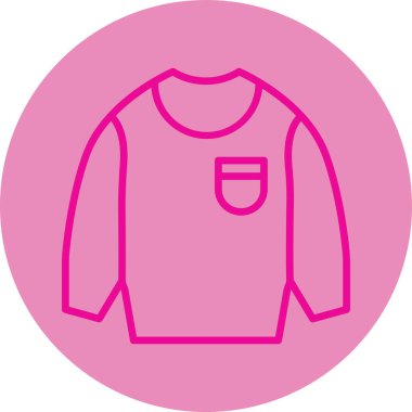 Kadın simgesinin vektör illüstrasyonu