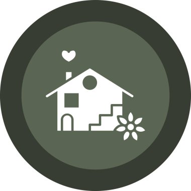 ev vektörü basit illüstrasyon