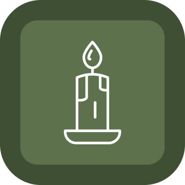 mum ağ ikonu vektör illüstrasyonu