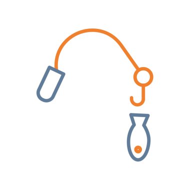 İp simgesinin vektör çizimi