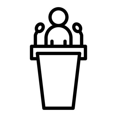 Kova kutsal kişilerin resmi, anahat stili