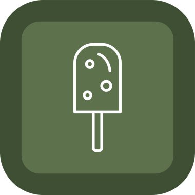 dondurma vektör simgesi