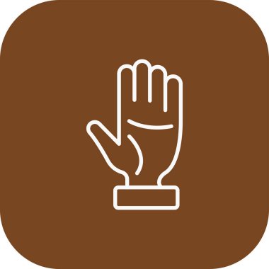 insan eller simge vektör çizim