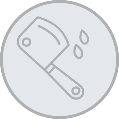 Balta. Web simgesi basit illüstrasyon