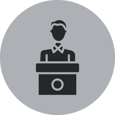 İş simgesinin vektör illüstrasyonu