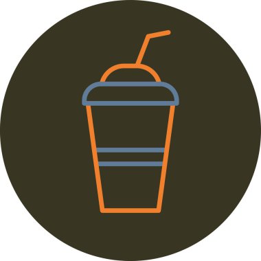 kahve fincanı ikonu vektör illüstrasyonu