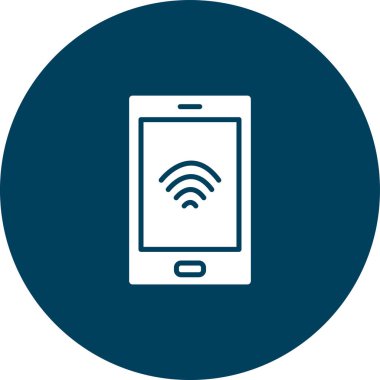 wifi simgesi vektör illüstrasyonu