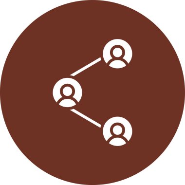 Simgeyi paylaş. Vektör İllüstrasyonu