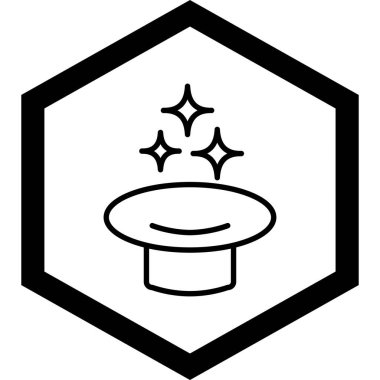 Modern simgenin vektör illüstrasyonu